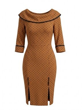 bettie page gold dress | Dresses | Bettie Page Circle drop:RS26 RTW Drop 1